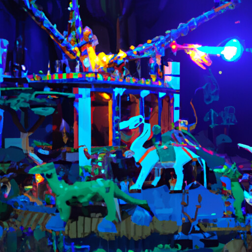 מתחם LEGO® MYTHICA בפארק לגולנד גרמניה (Deutschland) במינכן